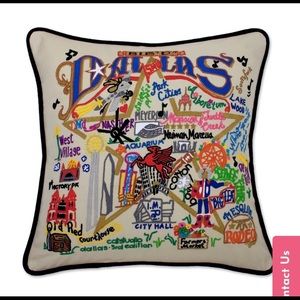 Dallas Hand-Embroidered Pillow
